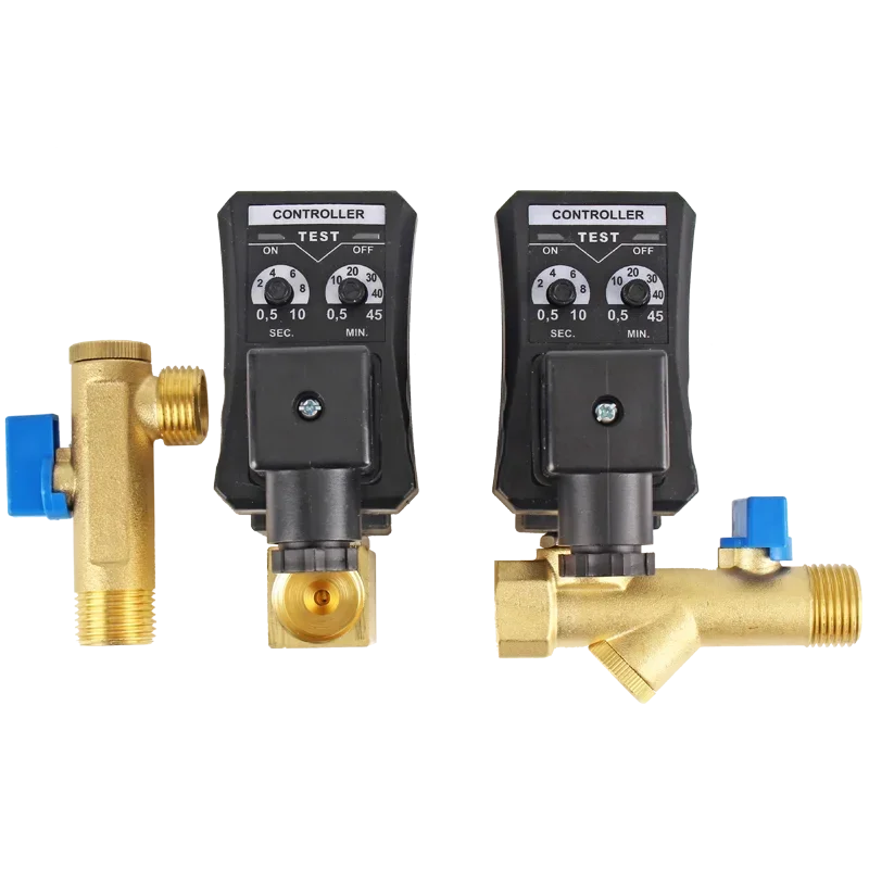 1/2 elektronisches Ablassventil, Luftkompressor, Filter, Trockenluft, Lagertank, Abflusskühler, trockenes elektromechanisches Magnetventil, 220 V