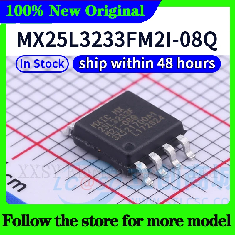 

MX25L3233FM2I-08Q Высокое качество Новый