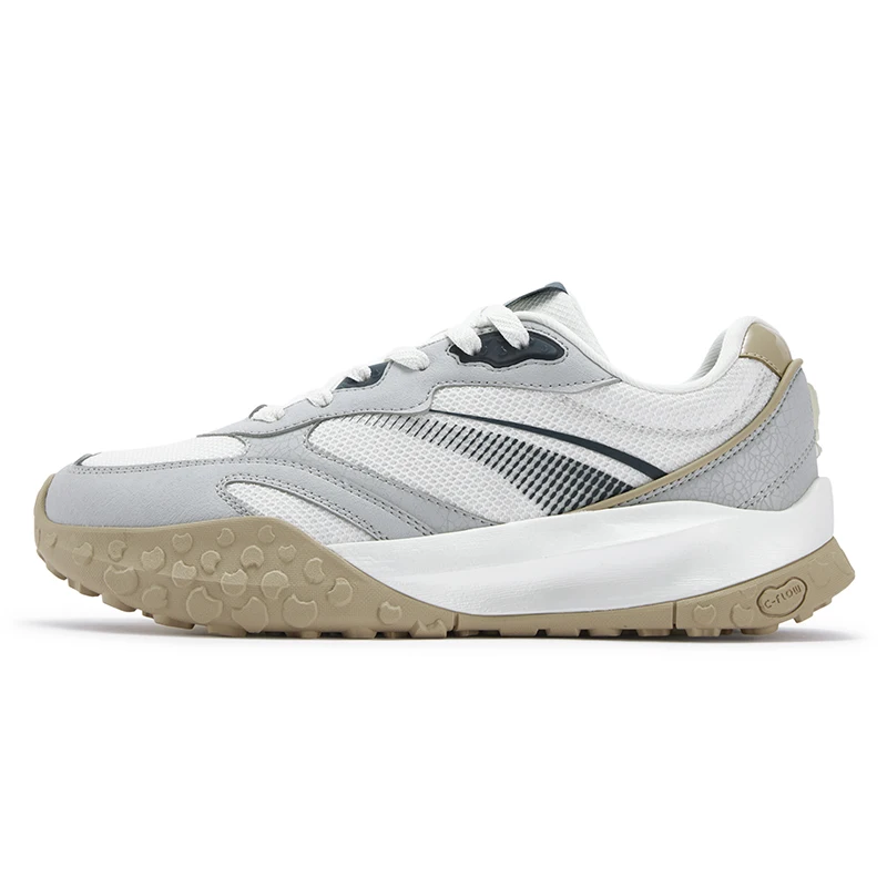 Sepatu Jalan Pria Biskuit 361 Derajat Sol Datar Nyaman Bernapas Komuter Uniseks Desain Minimalis Sepatu Pria 672616773