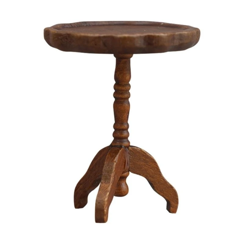 1:12 دمى الأثاث المصغرة طاولة القهوة دمى دمى غرفة المعيش