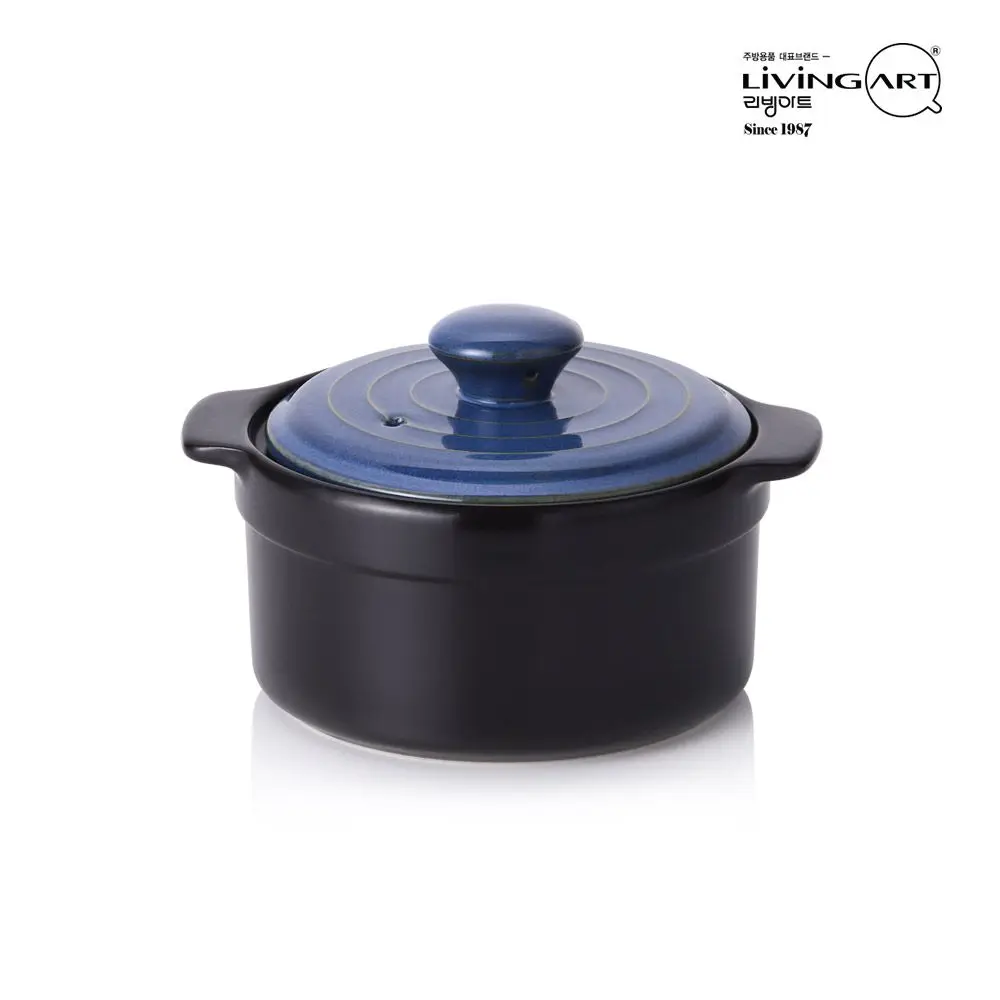 Living Art K Cook Heat-Resistant Earthenware Pot 16cm