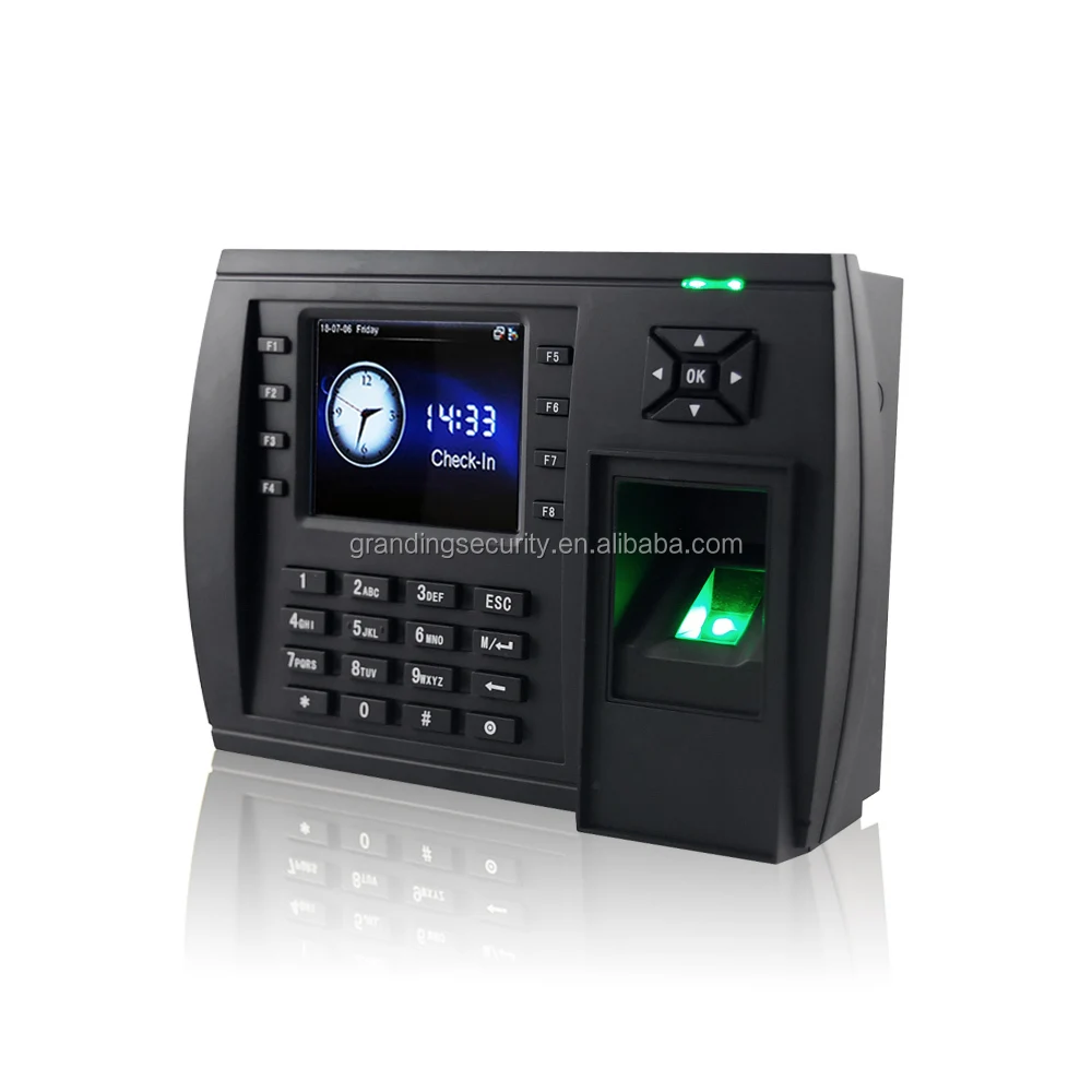 Wireless Fingerprint Attendance Machine With Cloud Software, 0.3s Fast Recognition, 1 Year Battery Life For Remote Teams