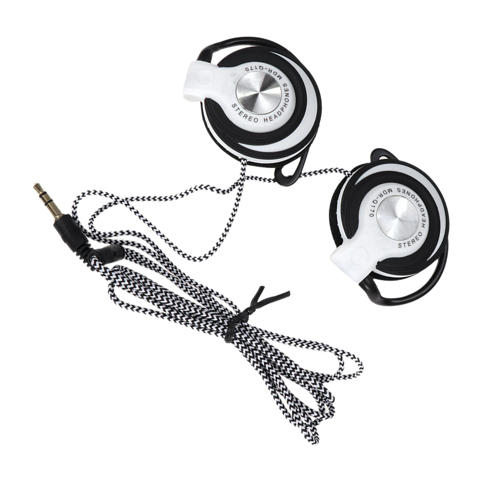 Headset Clip on Earhook Style Noise Isolating Audio Wired for Mp3 Player Computer Laptop Smartphone Comfortable All Day Wear