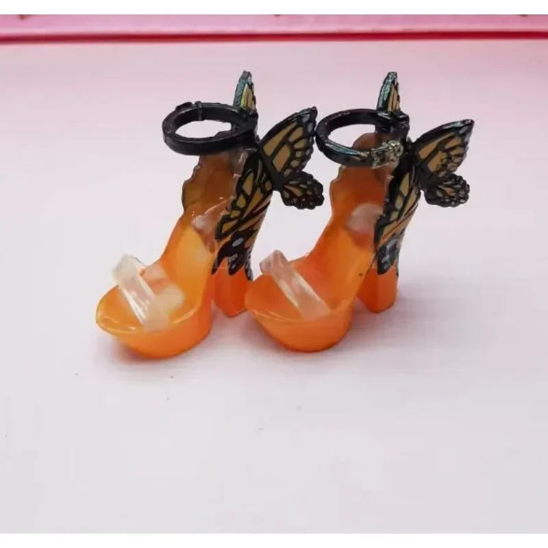 LX751 muñeca de tacón alto, zapatos planos, regalos, accesorios para tus muñecas escolares Rainbbow