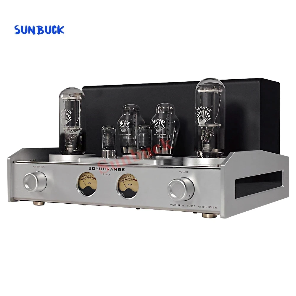 Sunbuck A60 6N8P 300B Vacuum Tube Power Amplifier Single-ended 22W 2.0 300B 845 Vacuum Tube Power Amplifier Audio