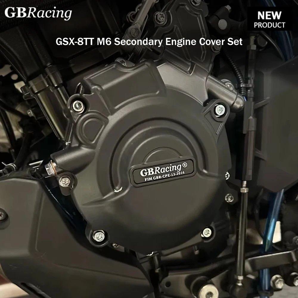 NEW GSX-8TT M6 Engine Protect Cover For GSX-8S GSX-8R V-STROM 800DE 2024-2026 Motorcycle Alternator Clutch Protection Cover