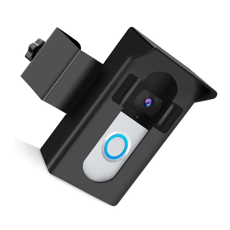 Suporte montagem campainha vídeo para apartamento QX2B com design anti-roubo para campainha vídeo 4/3/3 2 1