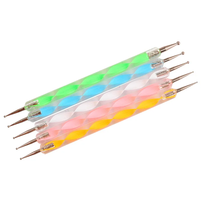 

*Nail art point pen set, nail tool pen, special pen set for beginners, glue point hook edge, multi-head point drill