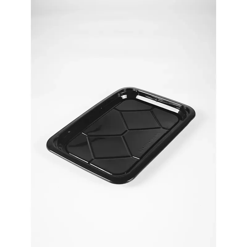 Rectangular PP Food Tray for Supermarket Meat Seafood Display High Quality Plastic Packaging Container Fresh Produce Holder