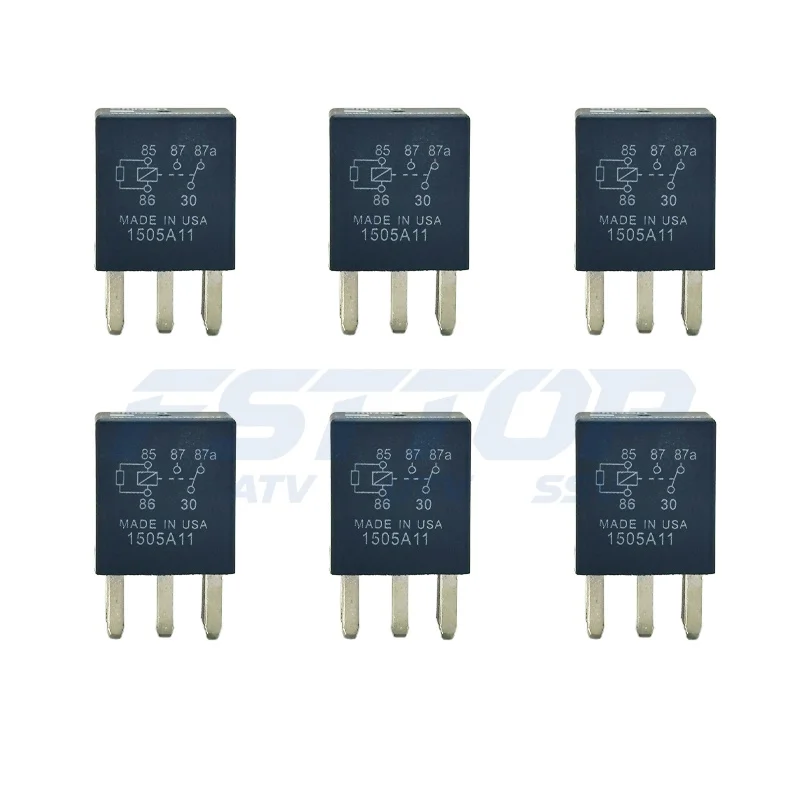 6PCS Motorboat Relays for SEADOO 4-TEC SPARK RXP-X RXT-X GTX GTS GTI 130 230 260 300  278002822  278003782  278003783  278003701