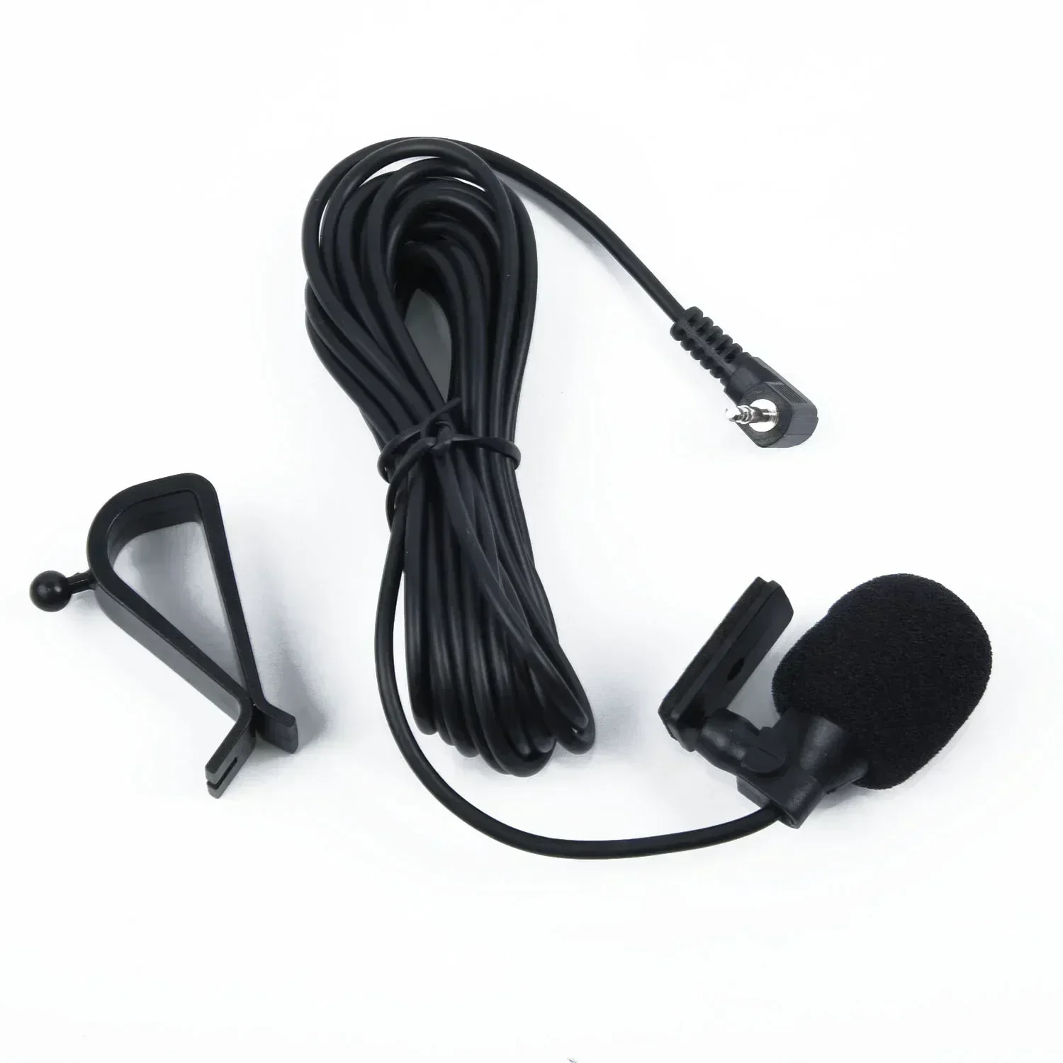 3 Meters 2.5mm External Microphone For Bluetooth Pioneer Stereos Radio Receiver Car Radio Microphone Mic Connector Plug Bracket image 3
