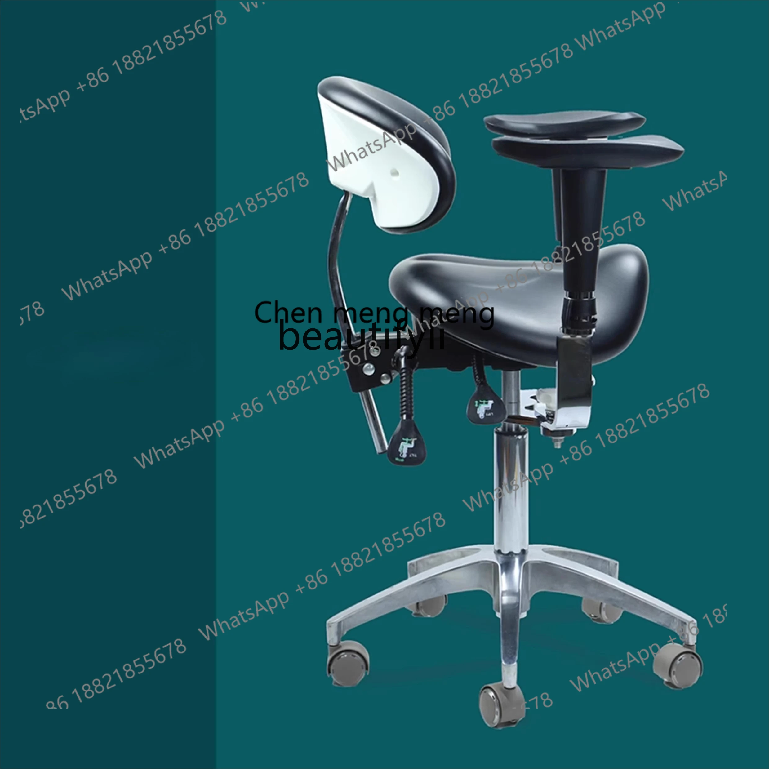 

E153 Microscope Surgery Chair Saddle Chair Microscope Adjustable Armrest Doctor Chair with Adjustable Backrest