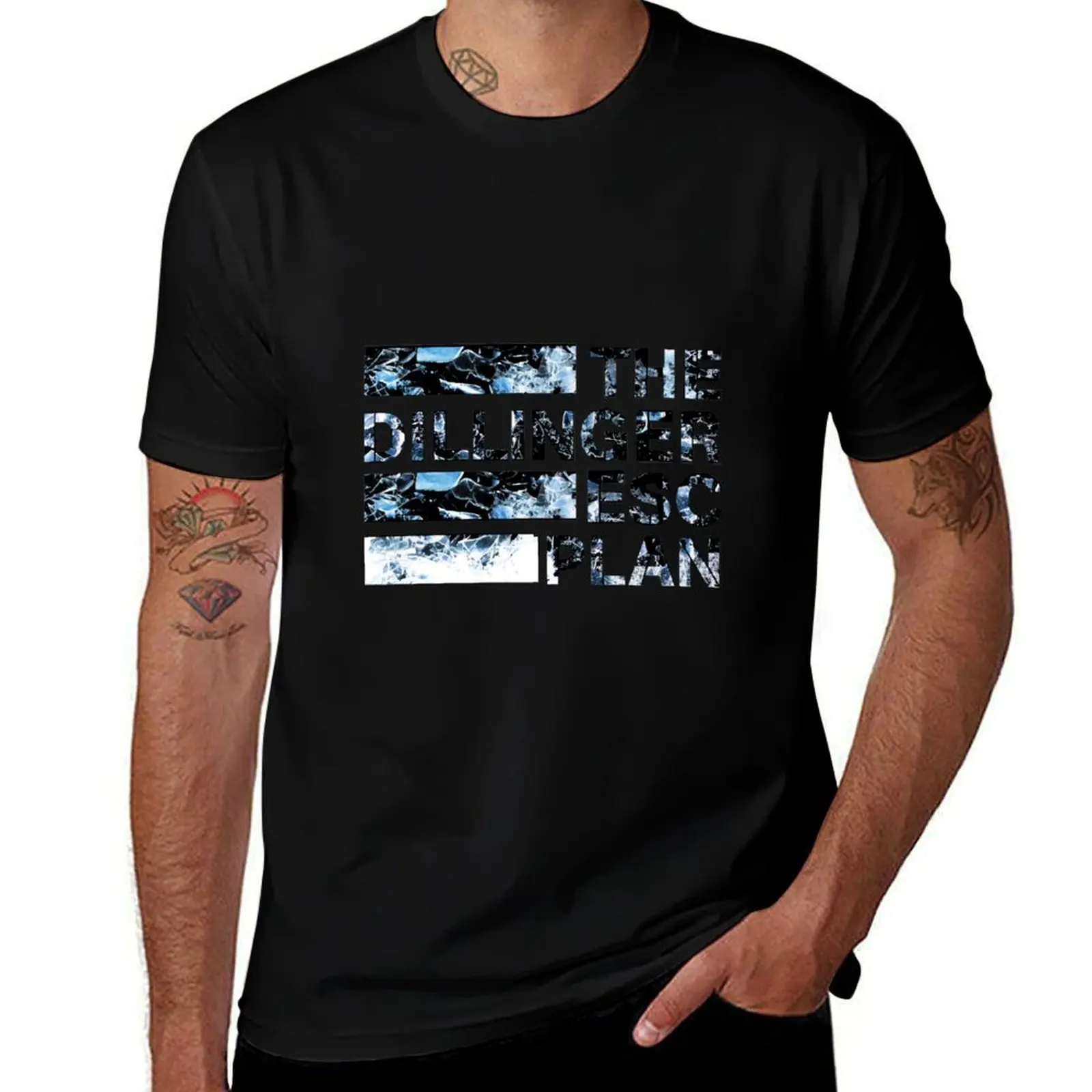 

T-Shirt The Dissociation tshirt cotton man cotton shirt 100% T-Shirt Plan Escape Dillinger t