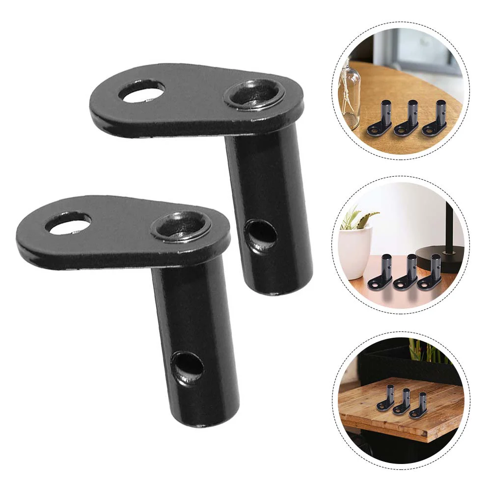 2 Pcs Trailer Accessories Baby Bicycle Supplies Connector Cycling Adapter Hook Coupler Attachment Steel Bike Hitch