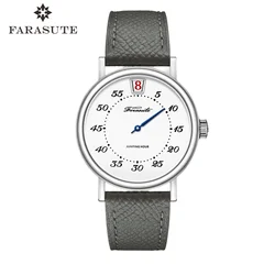 FARASUTE Casual Automatic Mechanical Men Watch Business Jumping Hour Seagull Movement Sapphire Waterproof Wristwatch Male Reloj