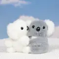 2pcs(white and gray)