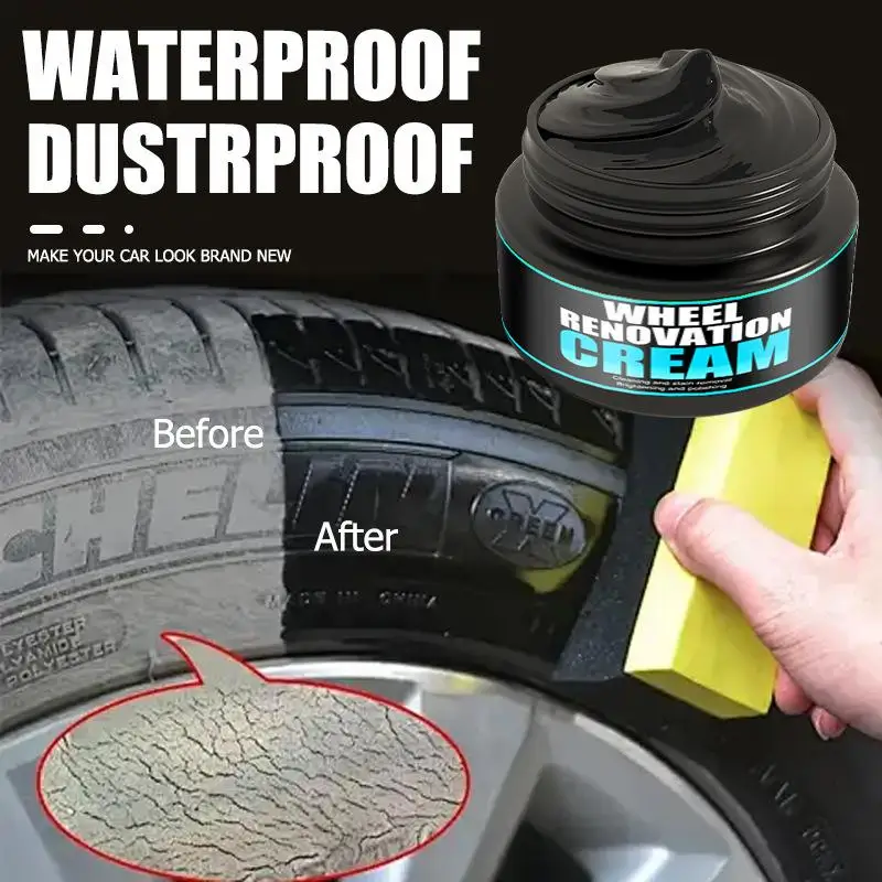 Car Rust Restoration Paste For Chrome Parts Of Auto Rust And Fading On Car Wheels Designed For Renewing Oxidized Scratch Repair
