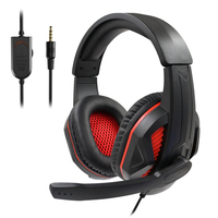 3.5mm Wired Gaming Headset PC Bass Stereo Gamer Headphones For PS4 Xbox One Phone Laptop Earphone Helmet With Microphone
