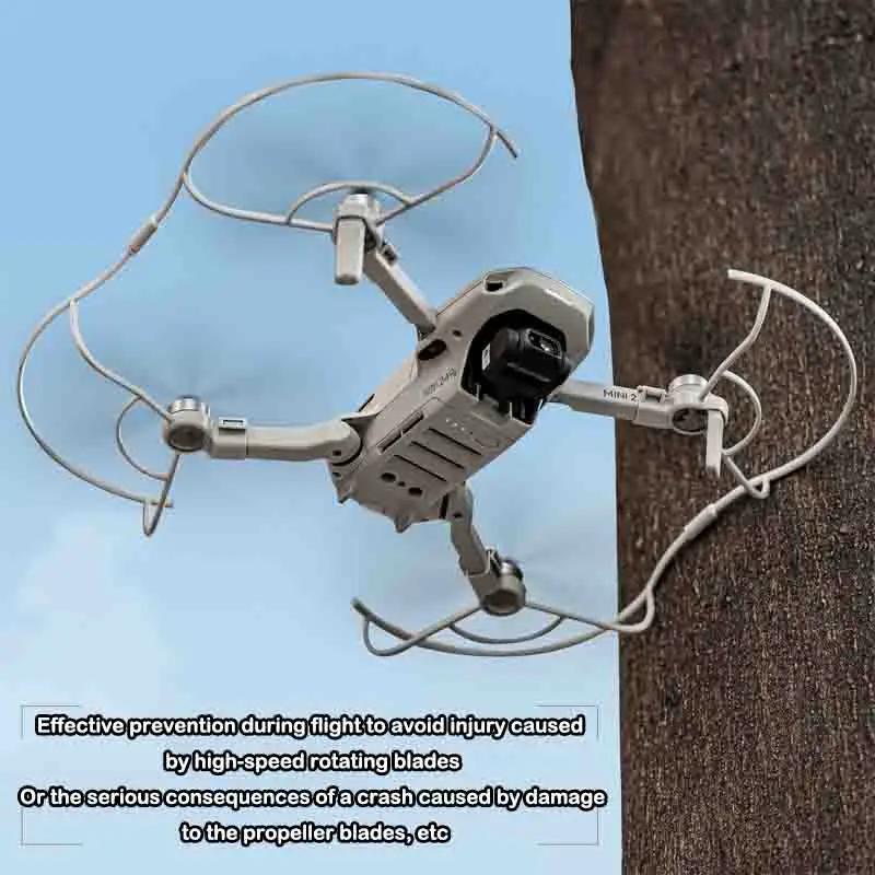 1 Juego de Protector de accesorios de hélice para DJI Mini SE/Mini 2/Mavic Mini cubierta de ventilador de ala Protector de hélice