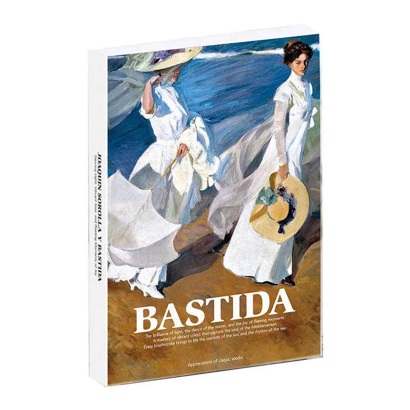 30Sheets/Lot Bastida Art Painting Postcards Vintage Greeting Card INS Style Wish Card For Message Gift DIY Decoration Stationery