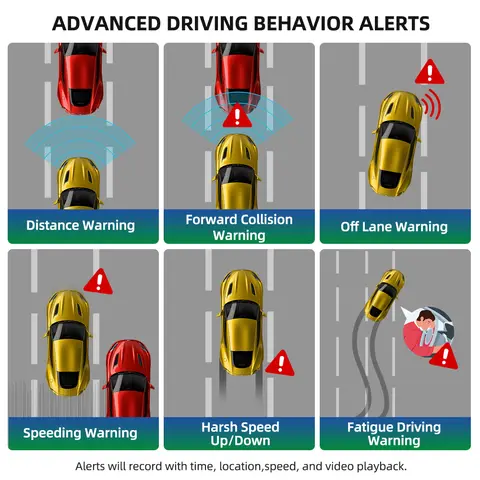 Jimi JC261P 4G Bilkamera Med Livestream ADAS HD Dubbla Kameror GPS Wifi Hotspot Multilarm DVR Dash Cam Gratis Plattform 10 best sales HD-bil-DVR - №7