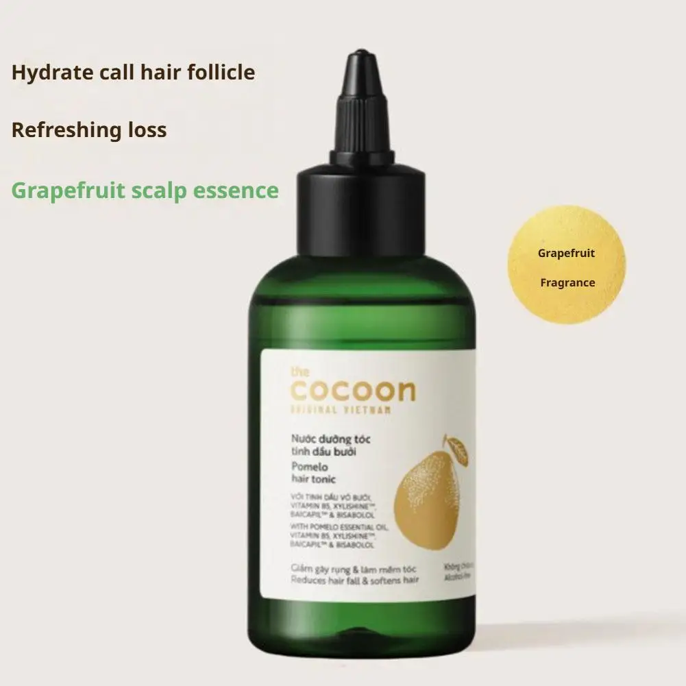 

Advanced Грейпфрутовое масло для ухода за волосами против выпадения волос, укрепляющая сыворотка для лечения кожи головы, 140 мл, легкая, глубоко питательная