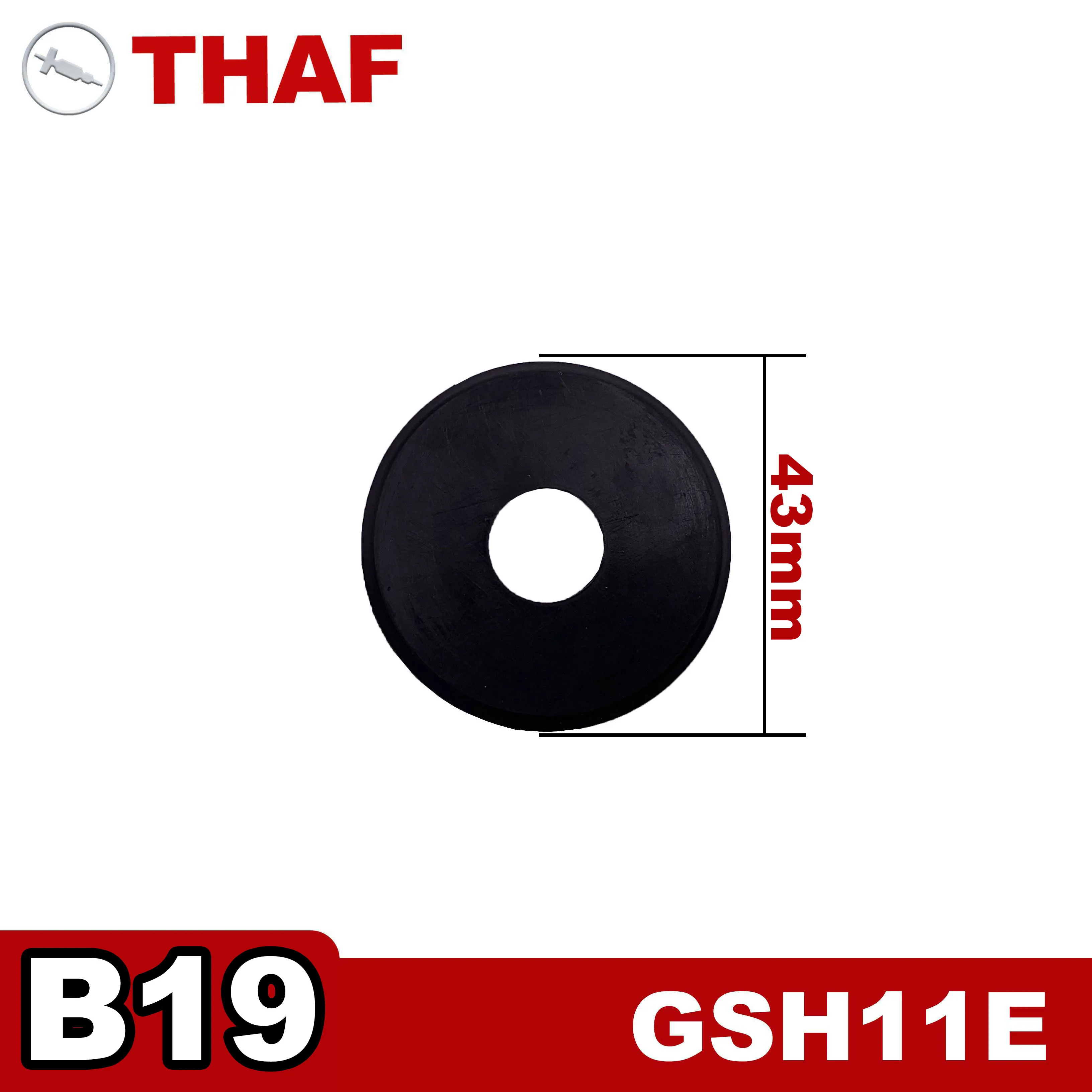 ป้องกันหมวกสีดำอะไหล่ทดแทนสำหรับ Bosch Demolition Hammer GSH11E GSH 11E B19