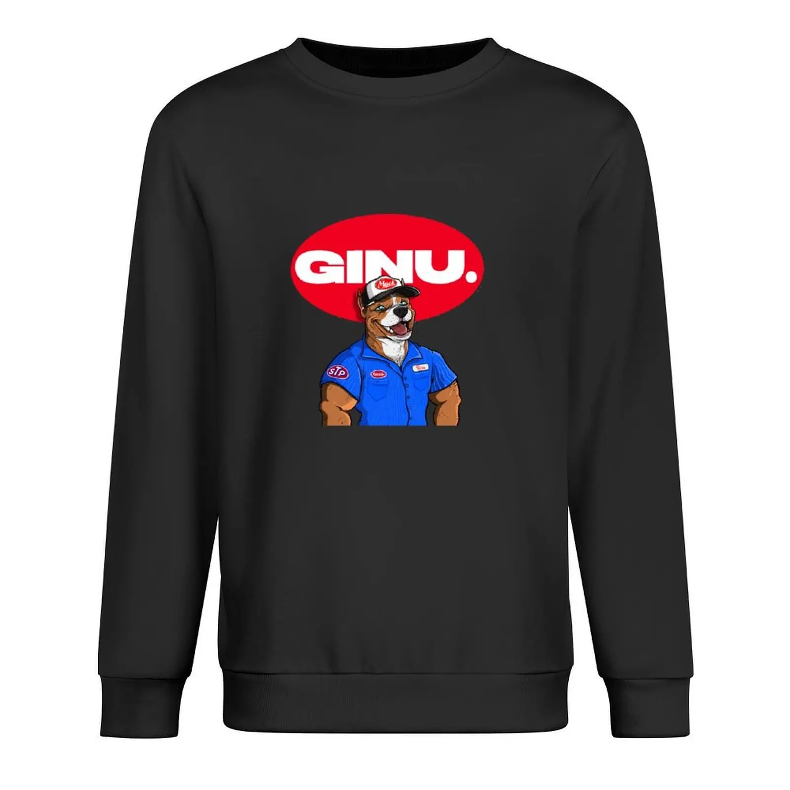 

GINU W/DOG Pullover autumn new products mens clothing tracksuit tracksuits winter man sweatshirt