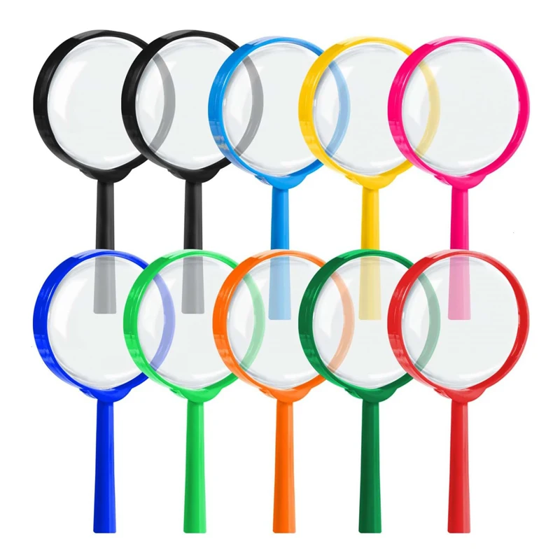 Educational Toys Science Kids Magnifying Glass Party Favors School Students Prizes Classroom Supplies Teaching Kinder Spielzeug