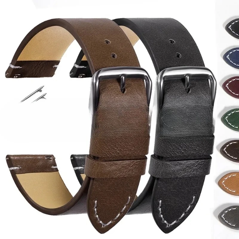 حزام (استيك) ساعة 18 مللي متر 20 مللي متر 22 مللي متر 24 مللي متر أساور خمر لينة الرجال النساء الإفراج السريع لأوميغا ل GT4 46 مللي متر حزام