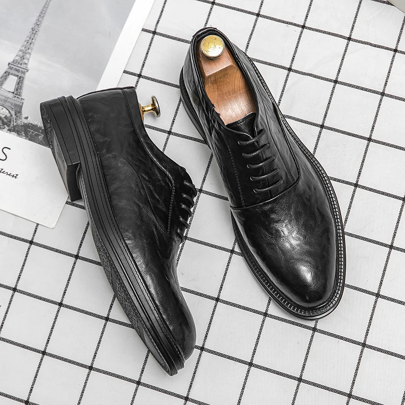 

Костюмная обувь, мужская офисная кожаная обувь, профессиональные кроссовки, повседневная свадебная обувь, мужские модельные туфли, удобная официальная обувь