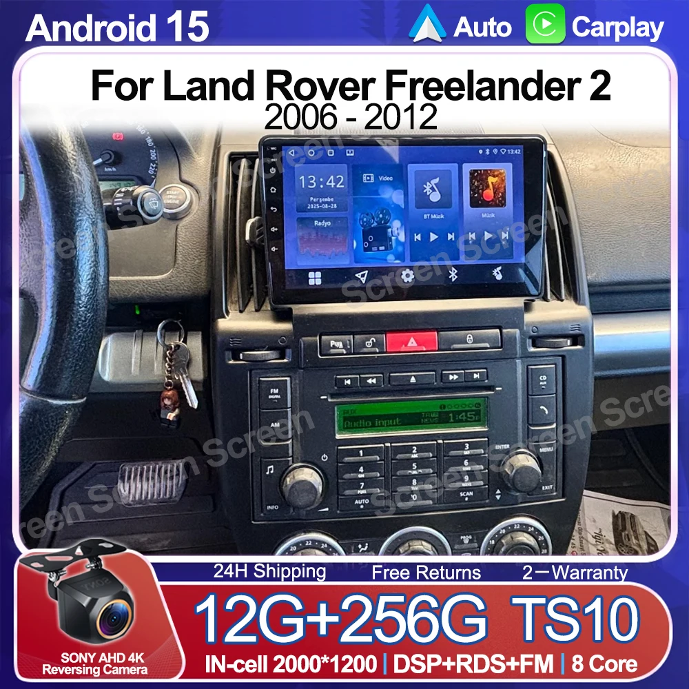

For Land Rover Freelander 2 2006 - 2012 Car Radio Multimedia Video Player Car Radio Multimedia Video Player WIFI RDS Android 15