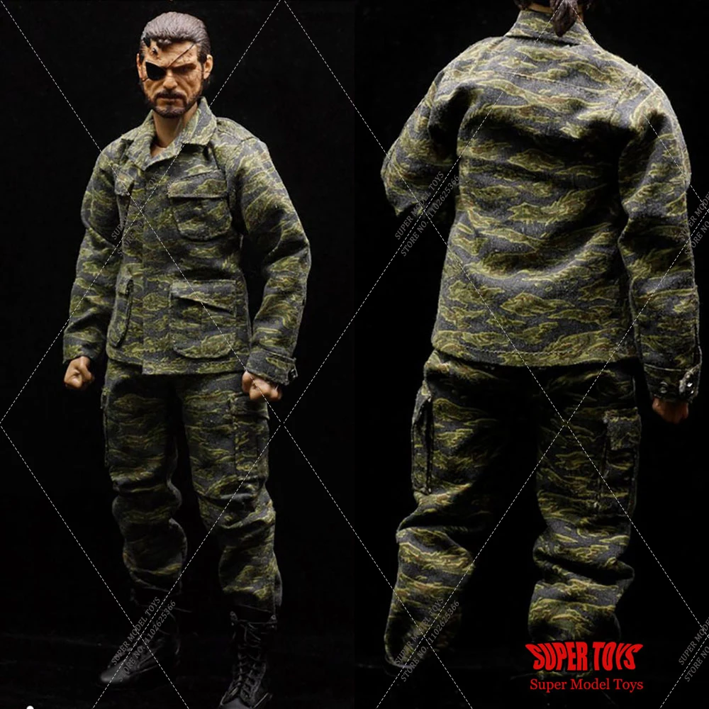 ASTOYS AS024 1/6 Scale Men Solider American Vietnam Camouflage Clothes Suit Costume Coat Pant 12” Action Figure Model