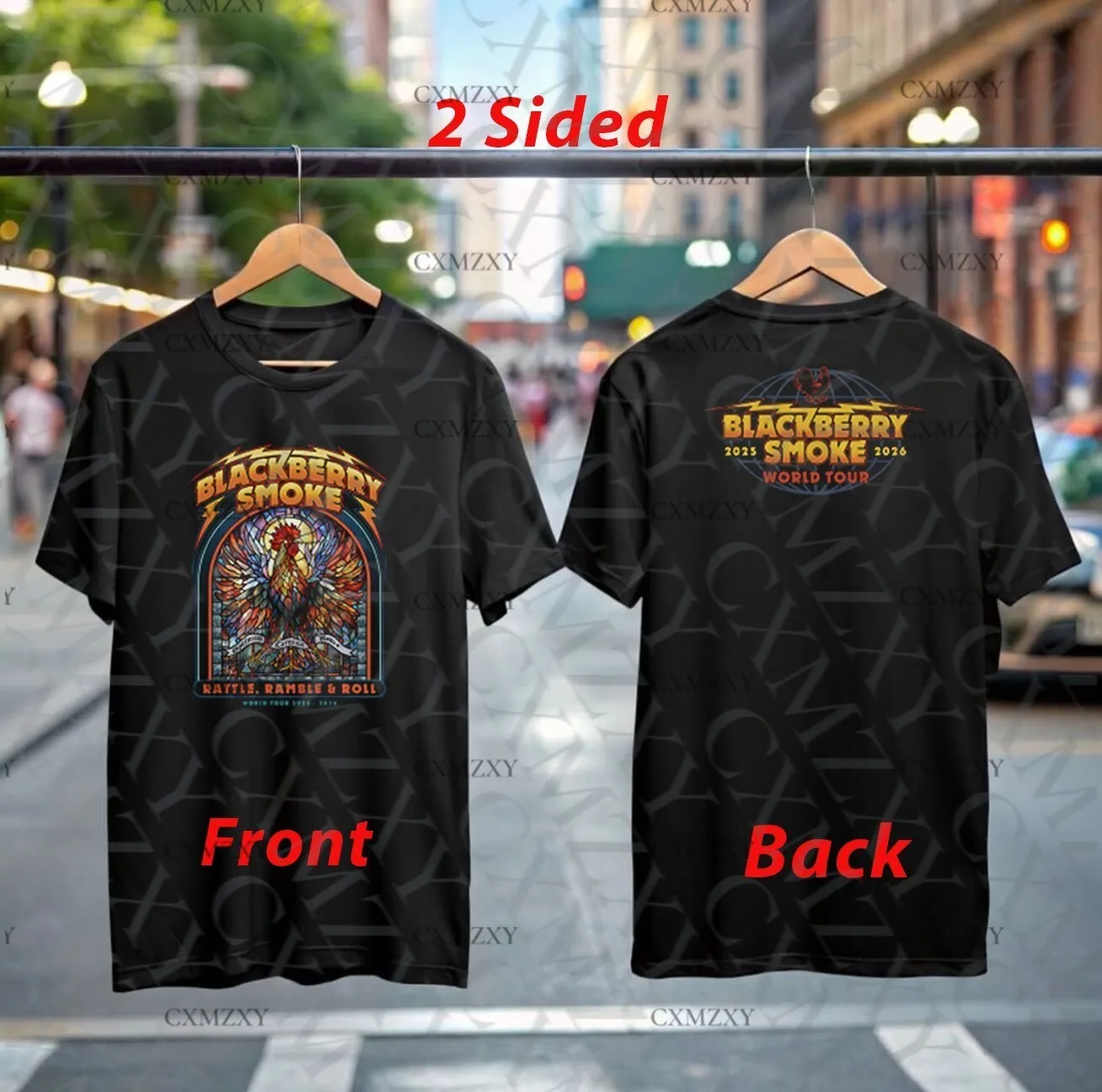 

Blackberrys Smoke Tour 2025 100% Cotton T-Shirt Official Concert Merch Southern Rock Fan Tee