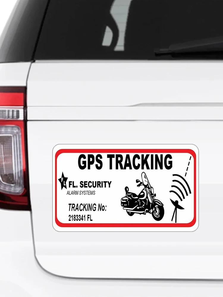 N834# Self-adhesive Decal For GPS Tracking Car Sticker Waterproof Auto Decors on Bumper Rear Window Laptop