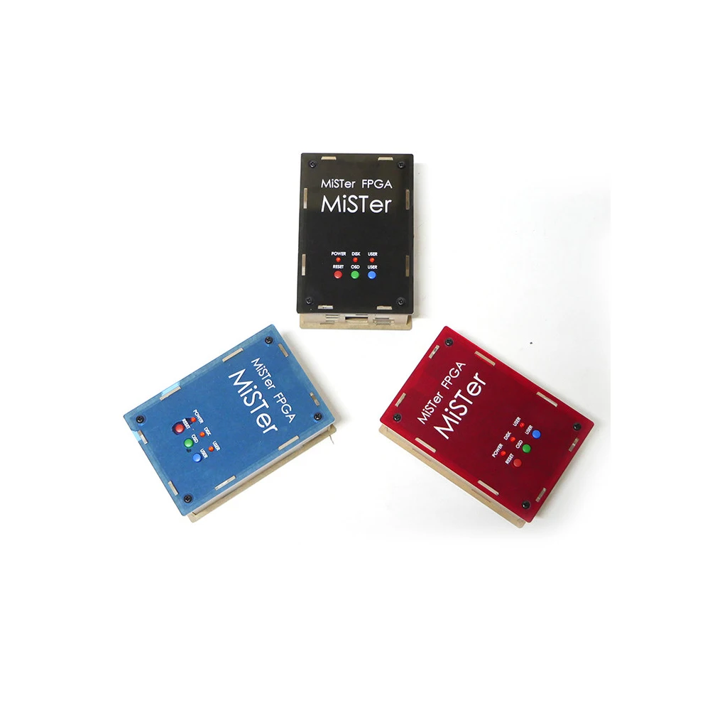 MiSTer FPGA IO Board Retro Video Game For QMTECH MiSTer FPGA 6 USB ports RTC clock chip Saturn SS video NTSC CVBS, NTSC s-video