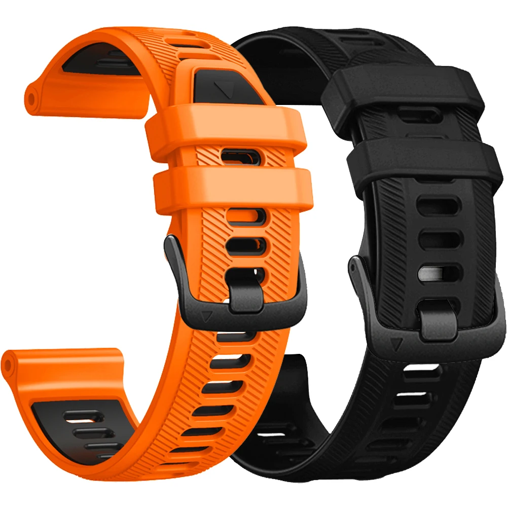 

Ремешок силиконовый для Garmin Forerunner 965 955 945 935, 22 мм