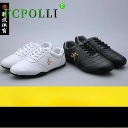 Scarpe professionali unisex per esercizi mattutini per arti marziali Scarpe Tai Chi bianche nere per coppie Scarpe comode Wushu Uomo Donna