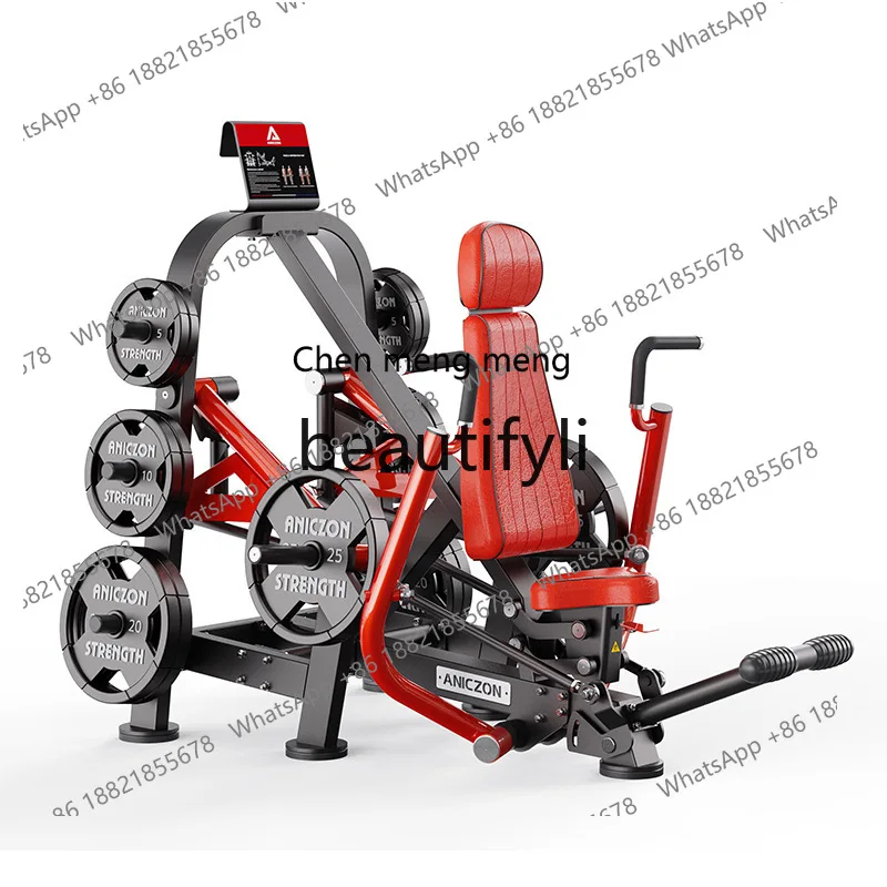 

Downward oblique chest push trainer A full set of commercial training equipment Sitting chest push fitness equipment