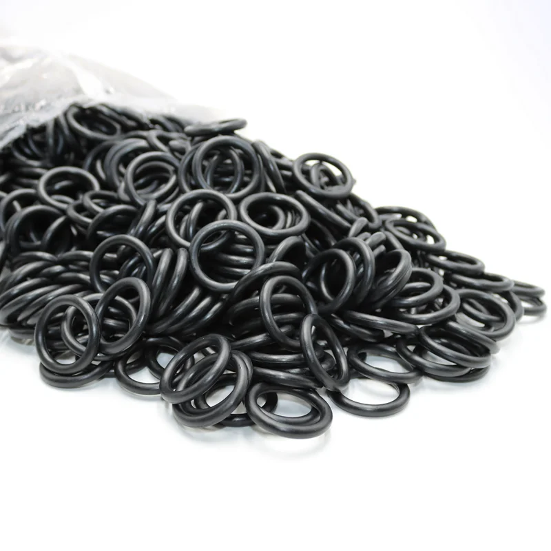 Round Rubber O Ring Sealing Gasket Oring Seal Washer NBR O-ring Heat Resistance Oil Resist Waterproof Rings of Plumbing Car Hose