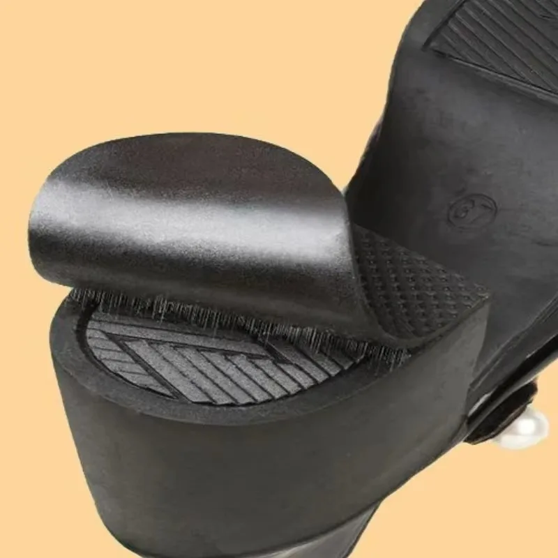 نعل الحذاء ملصقات مضادة للانزلاق كوتابل عالية الكعب مكافحة الضرر التصحيح الأحذية ارتداء مقاومة ملصقات بمادة لاصقة ذاتية واقية المقرب