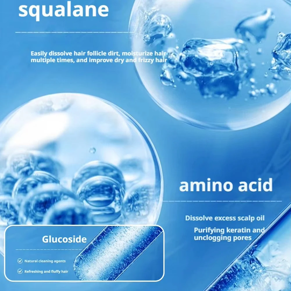 شامبو كبريتيد السيلينيوم للتنظيف العميق وإزالة القشرة وتقليل حكة الرأس وزيت التوازن ويقوي جذور الشعر وشامبو الشعر المنفوش #6