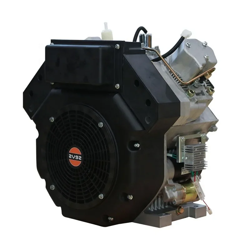 

hot selling Machinery Engines & Parts 22 HP 4 stroke air cooled 2 cylinder diesel engine for motorcycle