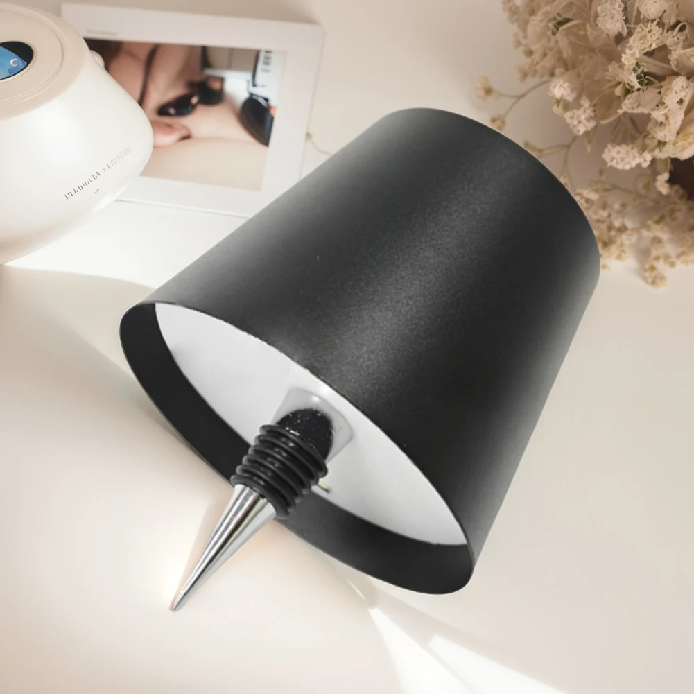 

Dimmable LED Bottle Lamp USB Rechargeable 2000mAh Wireless Touch Table Lamp RGB Light Modes & 3 Color Cordless Wine Bottle Light