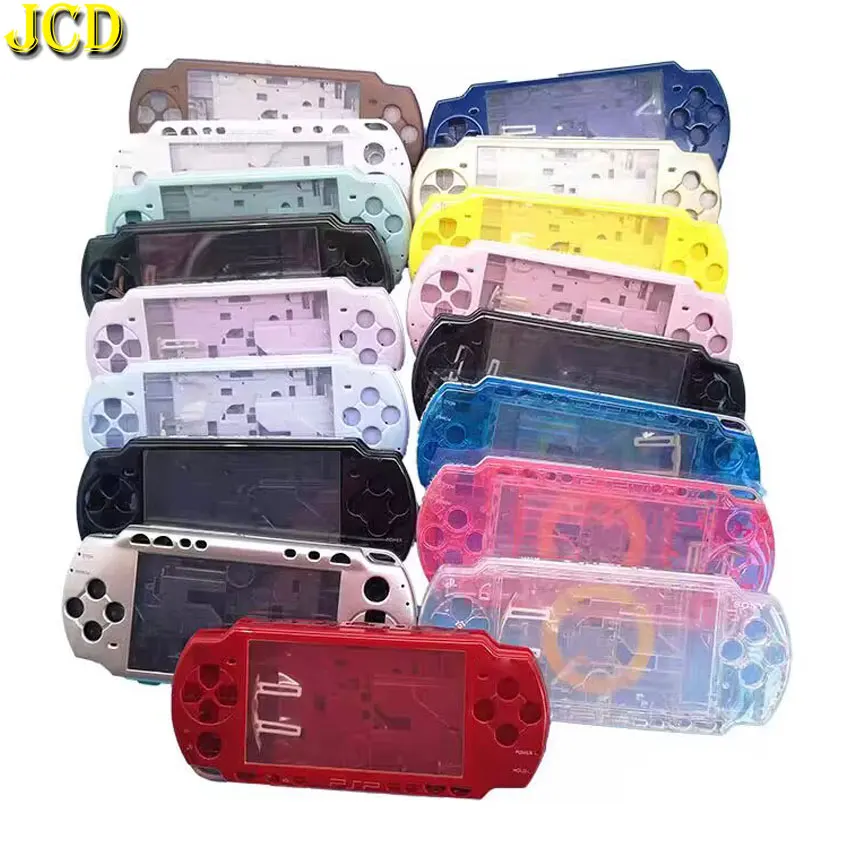 

JCD 16Color Full Shell Case Cover With Button Label Screws Kit Replacement Housing Shell For PSP2000 PSP 2000 Game Console