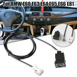 Aux Adapter Audio Cable For BMW E60 E63 E64 E65 E66 E81 E82 E87 E88 For E90 For E91 For E92 Extension Auxiliary Adapter Cable
