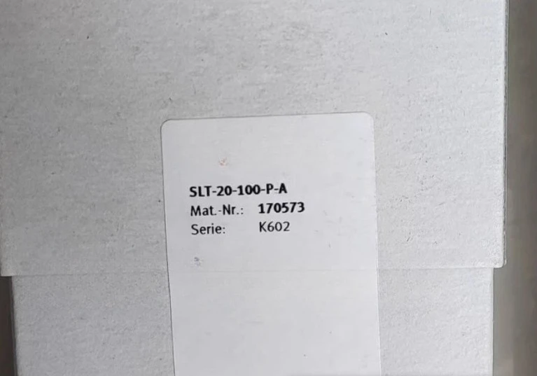 

Совершенно новый SLT-20-100-P-A. Быстрая доставка.