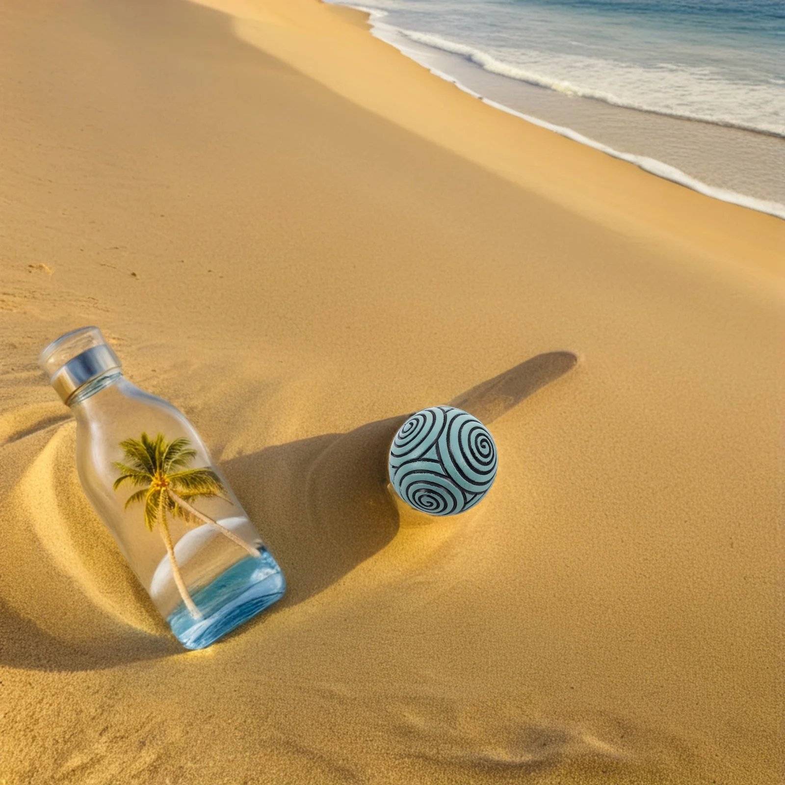 

Zen Garden Sand Tray Japanese Mini Sand Ball With Symmetrical Spiral Texture For Meditation Decorations Office Zen Decor Spheres