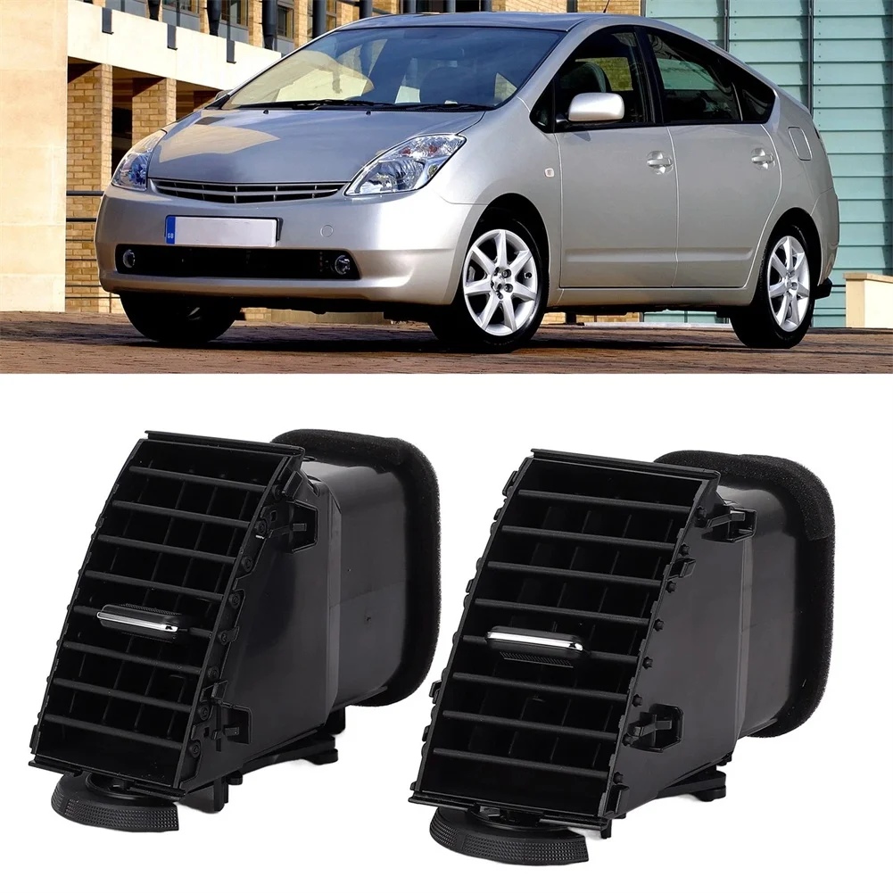 1 Pair Front AC Air Vent Grille Outlet Dashboard Plastic For Toyota Prius 2004-2009 55064-47010 Car Interior Accessories