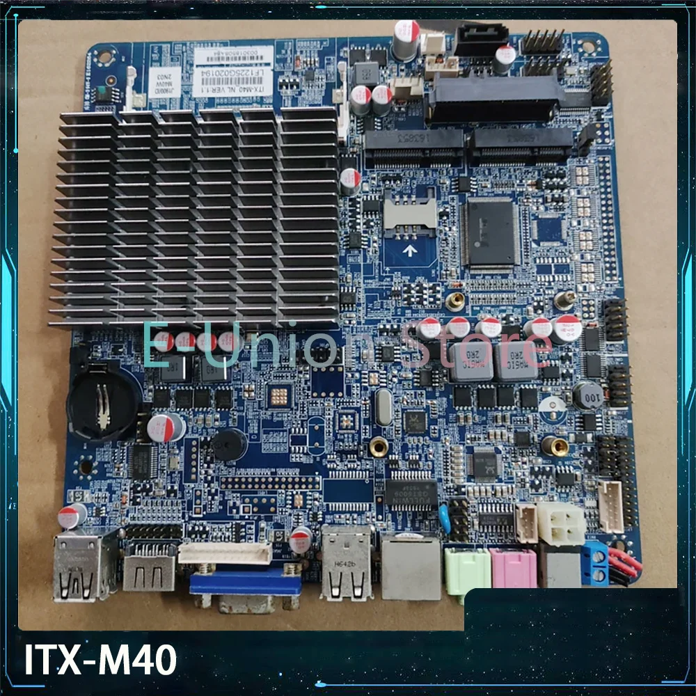 ITX-M40 J1900 Integrated Onboard CPU Computer Industrial Control Motherboard